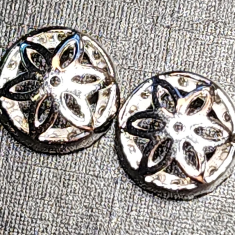 Diamond earring jacket. - Picture 4 of 16